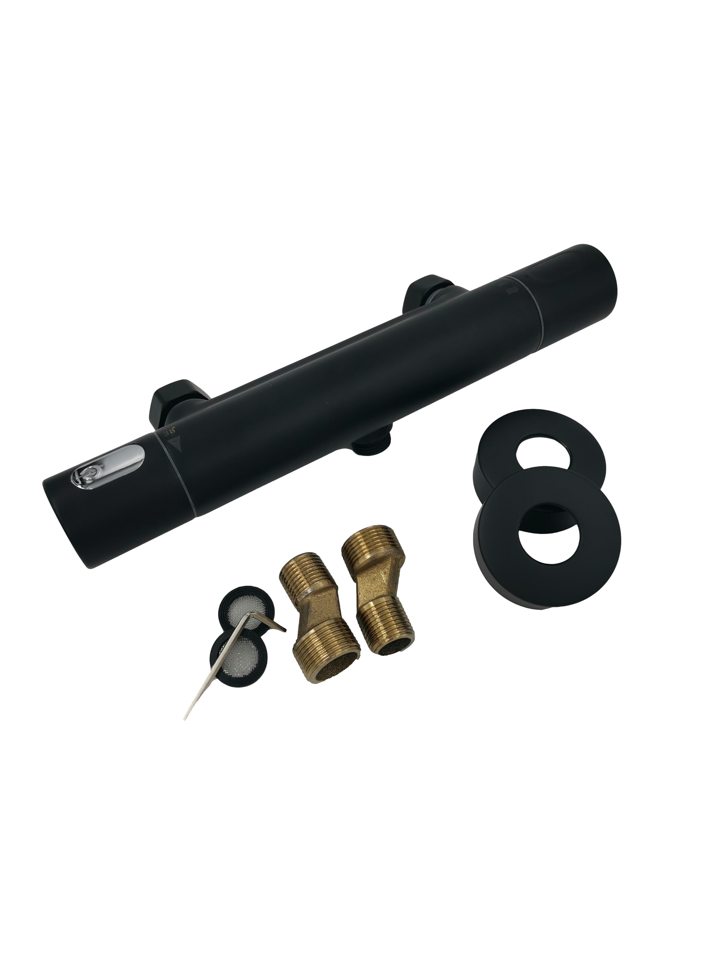 Termostatyczna bateria natryskowa czarna BAL31N-BK - obrazek 6