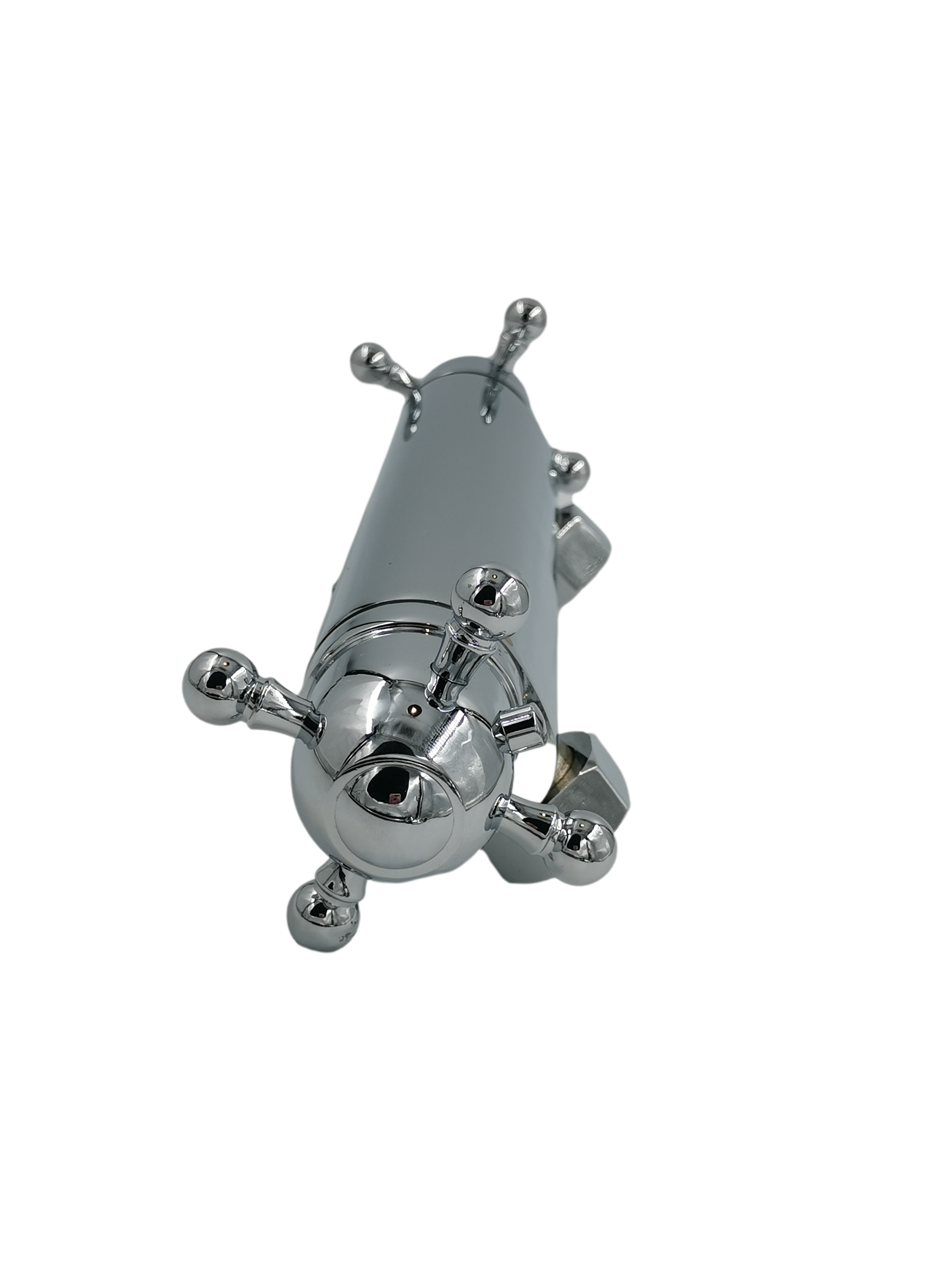 Bateria termostatyczna natryskowa retro BAL21N-CH - obrazek 3